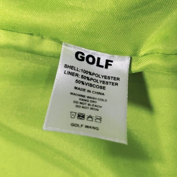 Golf Wang Faux Suede Y2K Skater Golf Work Jacket Tyler The Creator Small - Picture 8 of 12
